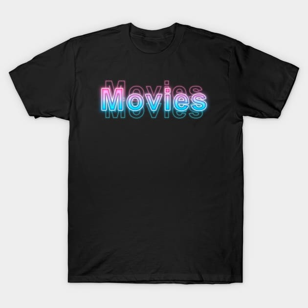 Movies T-Shirt by Sanzida Design